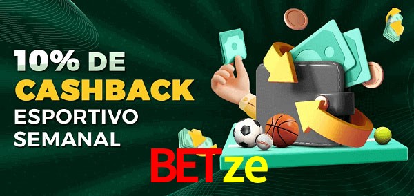 10% de bônus de cashback na Betze